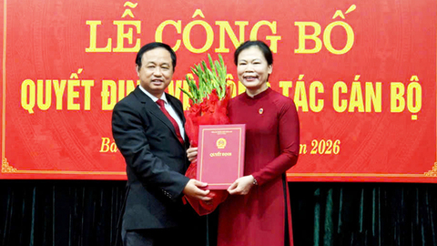 Đồng chí Chu Lệ Hường giữ chức Chánh án Tòa án nhân dân tỉnh Bắc Ninh