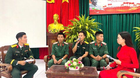 Nhiều hoạt động kỷ niệm Quốc khánh 2/9 trong lực lượng vũ trang