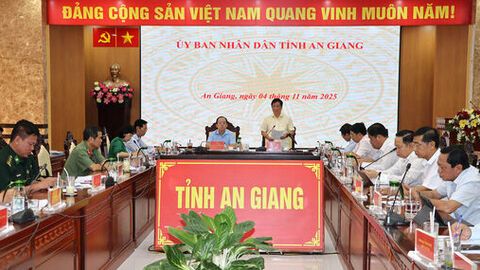 An Giang tổ chức đợt cao điểm triển khai giải ngân vốn đầu tư công từ ngày 5/11 đến 5/12 