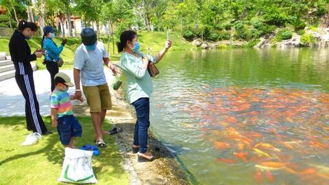 Tuyệt đẹp hồ Ông Thoại