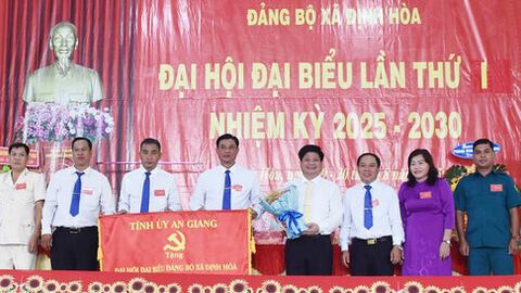 Đồng chí Trương Minh Khiêm giữ chức Bí thư Đảng ủy xã Định Hòa 