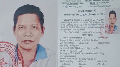 Truy nã đối tượng chống người thi hành công vụ trên biển