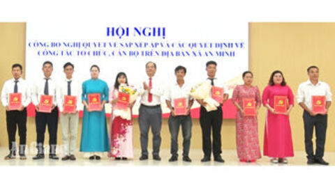 Xã An Minh giảm từ 18 xuống còn 14 ấp