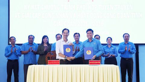 Phối hợp tuyên truyền về giai cấp công nhân và hoạt động công đoàn, giai đoạn 2026-2030