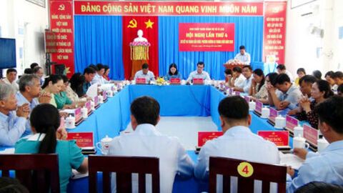 Đảng ủy xã Ô Lâm lãnh đạo, chỉ đạo vận hành tốt hệ thống chính quyền cấp xã mới