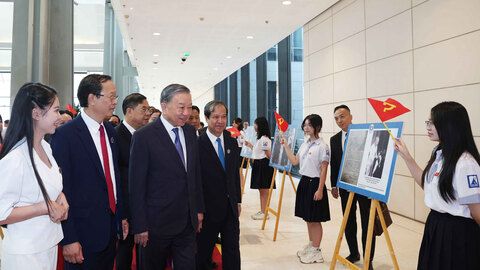 Lãnh đạo Đảng, Nhà nước dự Lễ kỷ niệm 80 năm truyền thống ngành Giáo dục và khai giảng năm học 2025-2026