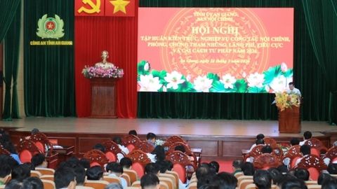 An Giang tập huấn nghiệp vụ công tác nội chính năm 2026 