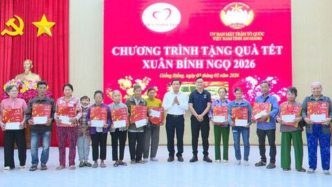 Xuân ấm áp ở Giồng Riềng