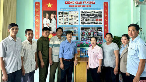 Ra mắt mô hình “Không gian văn hóa cuộc đời và sự nghiệp Bác Hồ - Bác Tôn”