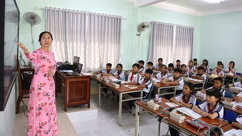 Lớp học đổi khác từ cách dạy mới