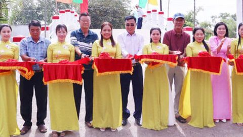 Khánh thành cầu An Thúy số 7, tại xã Châu Thành