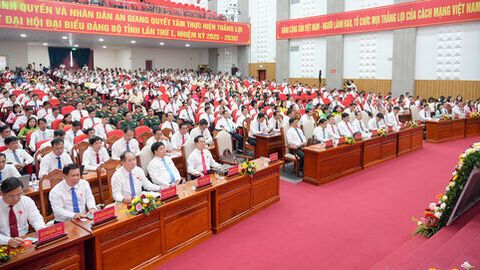 Đại hội đại biểu Đảng bộ tỉnh An Giang lần thứ I tiến hành phiên trù bị