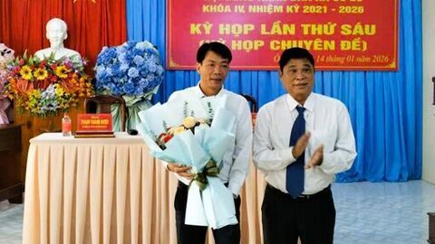 HĐND xã Óc Eo bầu bổ sung chức danh Chủ tịch UBND xã