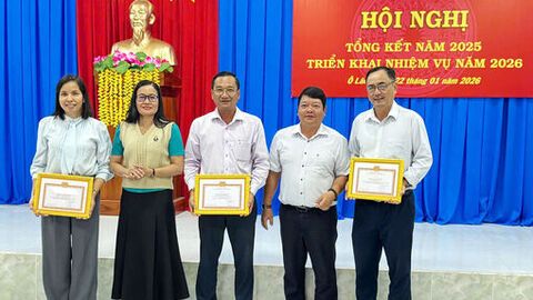 Đảng ủy UBND xã Ô Lâm đề ra 5 nhiệm vụ trọng tâm trong năm 2026