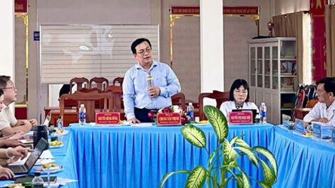 Sở Y tế làm việc tại xã An Phú về công tác phòng, chống dịch sốt xuất huyết