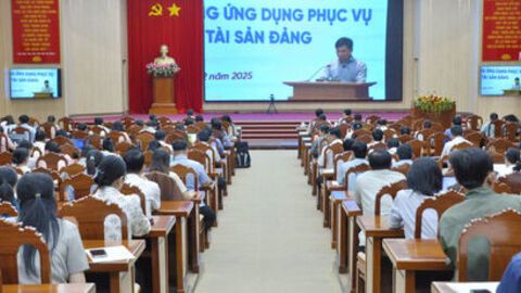 Tập huấn triển khai Hệ thống ứng dụng phục vụ công tác tài chính, tài sản Đảng