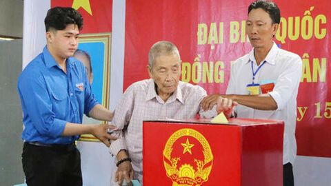 Đến 11 giờ 30 phút ngày 15/3: Hai xã đảo trên địa bàn tỉnh An Giang đạt 100% cử tri tham gia bỏ phiếu