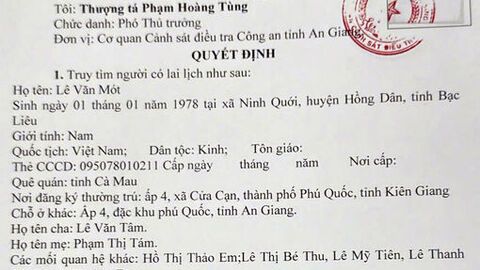 Truy tìm người đàn ông bị tố lừa bán đất ở Phú Quốc