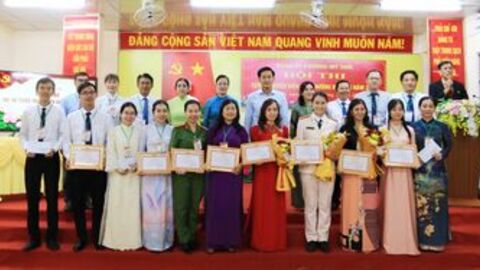 Phường Mỹ Thới trao giải hội thi tuyên truyền viên giỏi năm 2026