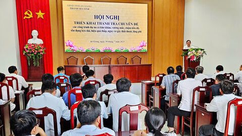 Thanh tra chuyên đề 92 dự án trên địa bàn tỉnh An Giang