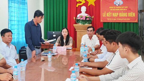 Nâng chất chi bộ từ mô hình “4 tốt”