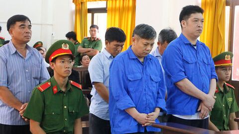 5 bị cáo lãnh án tù vì gây hậu quả nghiêm trọng về đầu tư công trình xây dựng