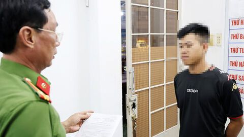 Tạm giữ hình sự đối tượng cho vay lãi nặng 