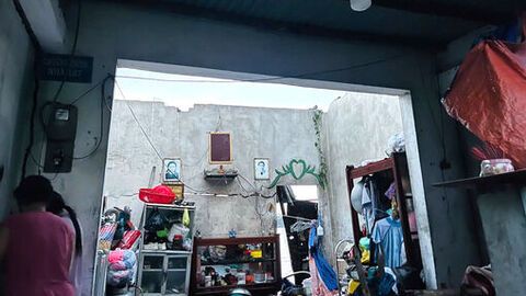 An Giang giông, lốc làm sập, tốc mái 38 căn nhà 