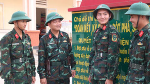 Người lính trên mặt trận không tiếng súng
