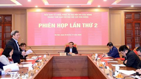 Khẩn trương triển khai nhiệm vụ của Trung tâm báo chí Đại hội XIV của Đảng