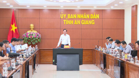 Phó Chủ tịch UBND tỉnh An Giang Lê Văn Phước chỉ đạo tháo gỡ khó khăn trong giải ngân vốn đầu tư công