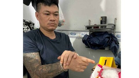 Công an phường Rạch Giá bắt quả tang 2 đối tượng tàng trữ trái phép chất ma túy