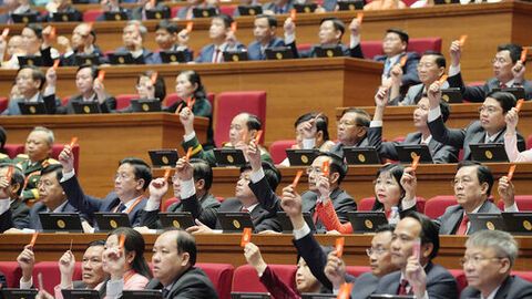 1.586 đại biểu họp phiên trù bị Đại hội đại biểu toàn quốc lần thứ XIV của Đảng