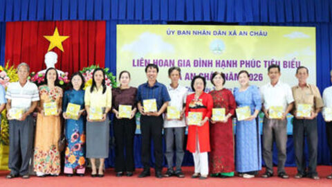 Liên hoan Gia đình hạnh phúc tiêu biểu xã An Châu năm 2026