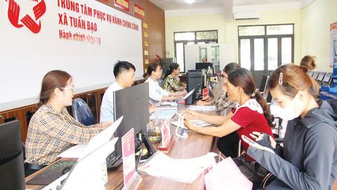 Bắc Ninh: Xã Tuấn Đạo dẫn đầu về thực hiện thủ tục hành chính