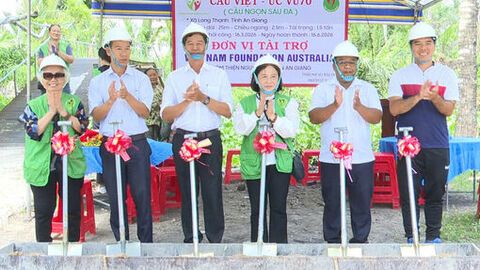 Khởi công xây dựng cầu Kênh Rạch Nhum