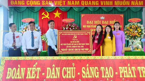 Bà Phan Thị Xuân Mai giữ chức vụ Chủ tịch UBMTTQVN xã Vĩnh Thạnh Trung, nhiệm kỳ 2025 - 2030