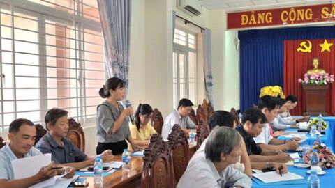 Khảo sát công tác tôn giáo, dân tộc tại xã Phú Tân