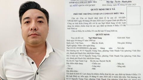 Giám đốc ngân hàng chiếm đoạt trên 5 tỷ đồng ra đầu thú