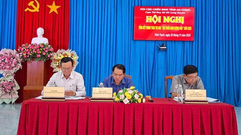 Cụm Thi đua số 2 (Long Xuyên) đẩy mạnh phong trào thi đua “Cựu chiến binh gương mẫu”