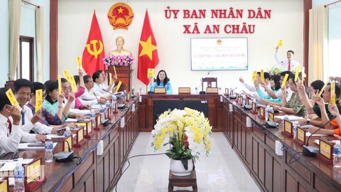99,23% hộ dân tán thành chủ trương thành lập phường An Châu