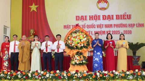 Phát huy sức mạnh đại đoàn kết toàn dân, xây dựng phường Hạp Lĩnh giàu mạnh, văn minh