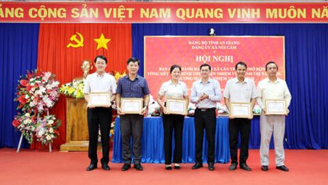 Xã Núi Cấm phấn đấu đạt chuẩn nông thôn mới năm 2028