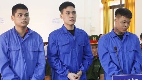 Hơn 40 năm tù cho ba bị cáo phạm tội giết người, che giấu tội phạm