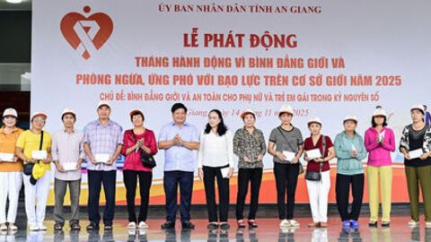 Phát động Tháng hành động Vì bình đẳng giới và phòng ngừa, ứng phó với bạo lực trên cơ sở giới