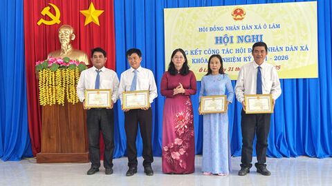HĐND xã Ô Lâm tổng kết nhiệm kỳ 2021 - 2026