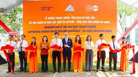 Khánh thành mô hình "Ngôi nhà Ánh Dương" hỗ trợ phụ nữ và trẻ em gái bị bạo lực tại tỉnh An Giang