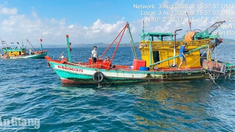 Đã tìm thấy thi thể 2 ngư dân mất tích trên biển Phú quốc