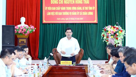 Xã Xuân Lương tập trung khắc phục khó khăn, nỗ lực hoàn thành tốt nhiệm vụ được giao