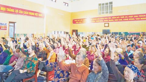 Chi bộ tổ dân phố Đỉnh: Hiệu quả từ ứng dụng công nghệ số